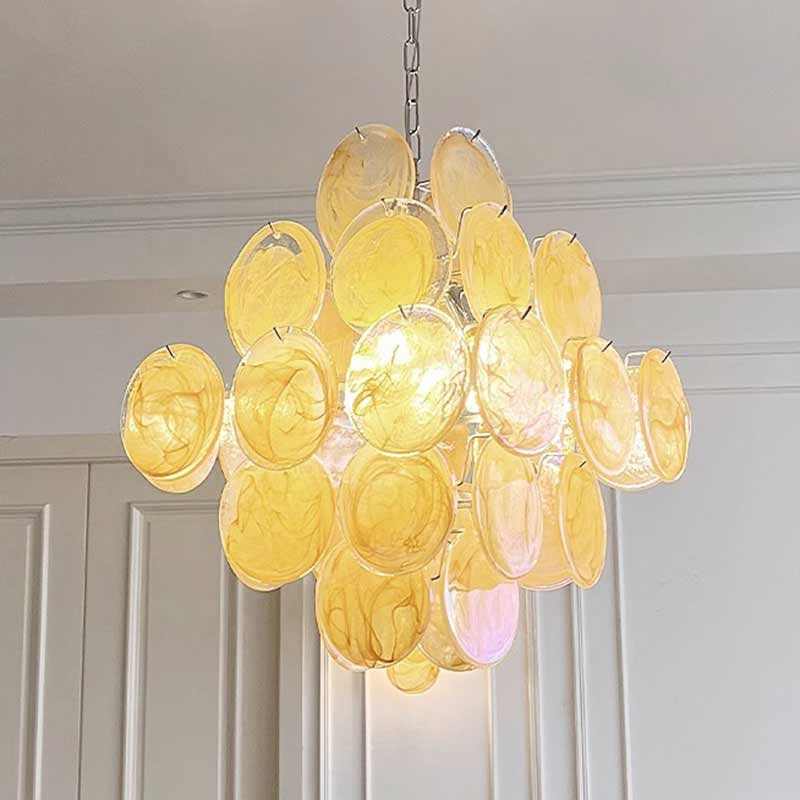 Modern Shell Inspired Chandelier Lighting