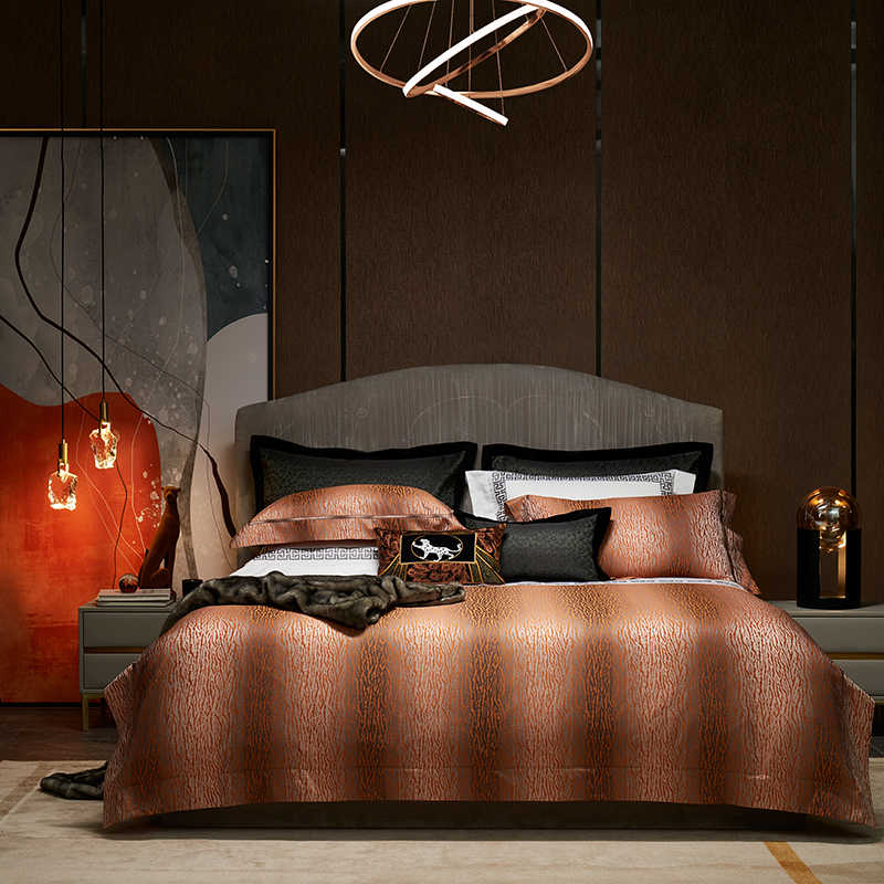 Jacquard 700TC Egyptian Cotton Bedding Set