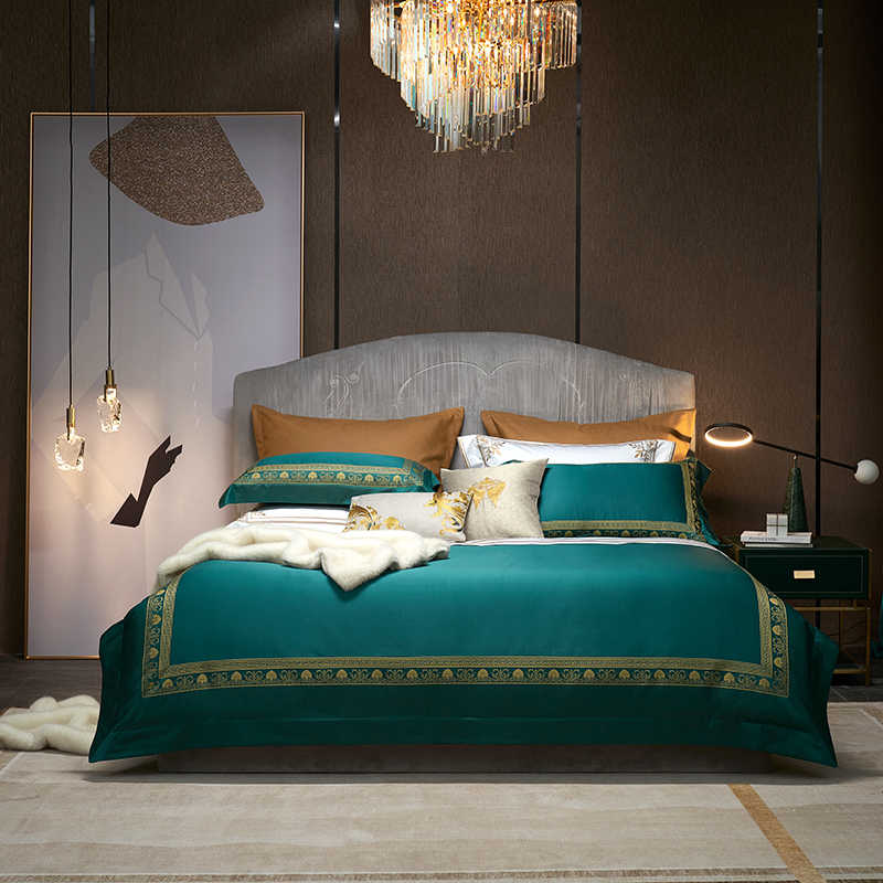 Jacquard 700TC Egyptian Cotton Bedding Set