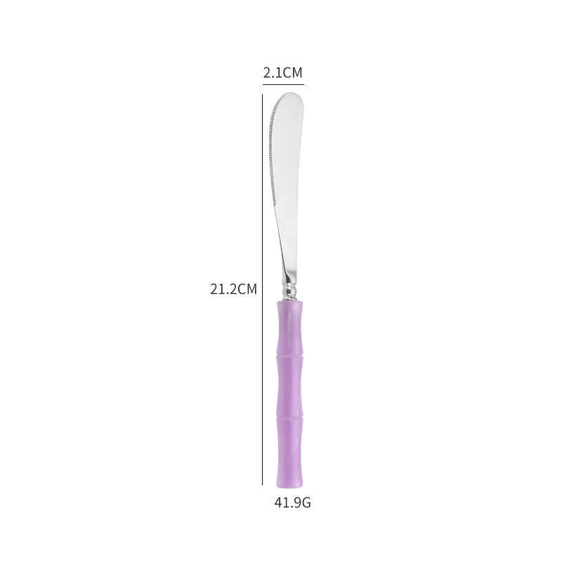 Anna High Quality Acrylic Handle Cutlery Set