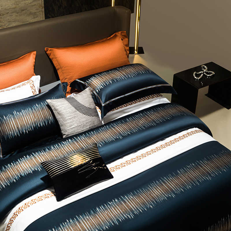 Blue Heavan 900TC Egyptian Cotton Luxury Bedding Set