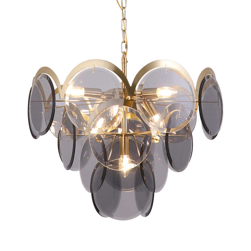 Post-modern Luxury Creative Glass Chandelier