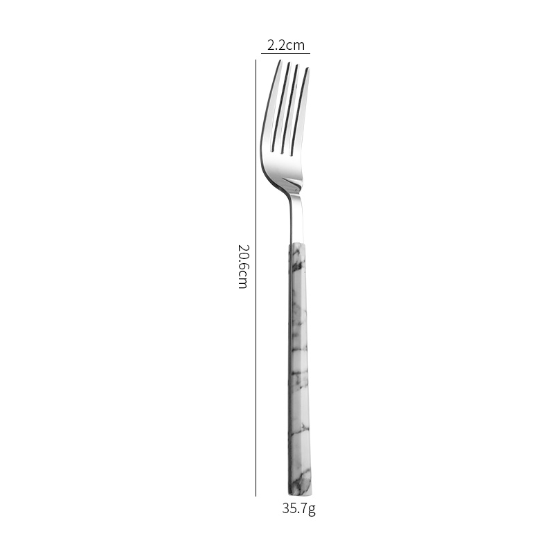 Lila Ceramic Handle Cutlery Set