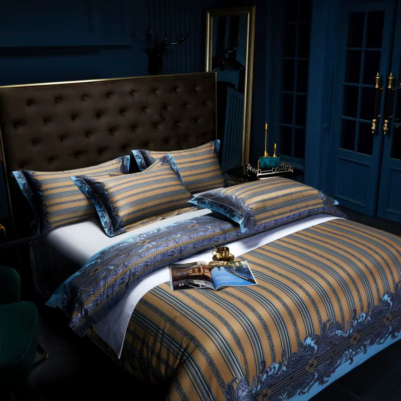 Luxury Baroque Style 600TC Egyptian Cotton Bedding Set