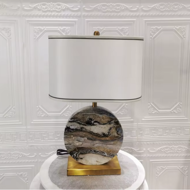 Designer Natural Marble Desk Lights