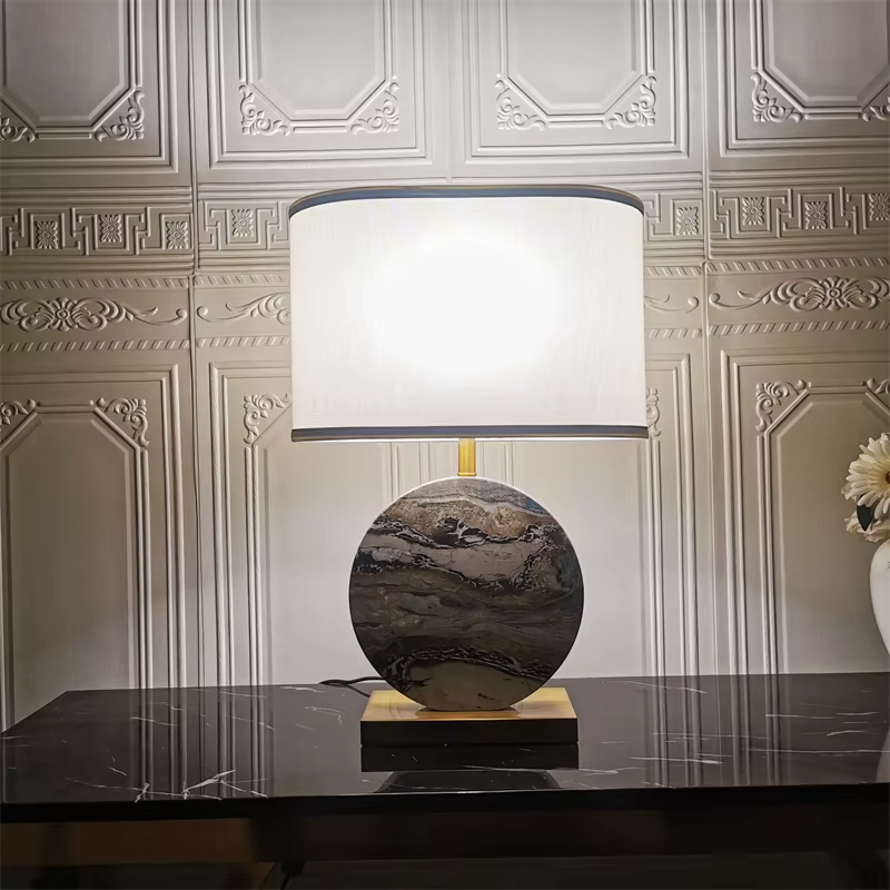 Designer Natural Marble Desk Lights