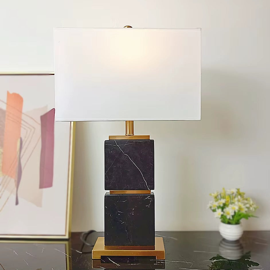Modern Natural Marble Luxury Lamp