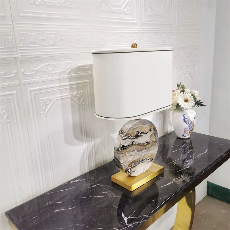 Designer Natural Marble Desk Lights
