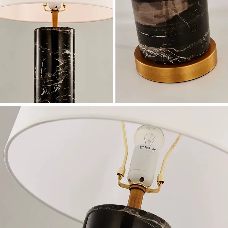 Luxury Marble Elegant Table Lamp