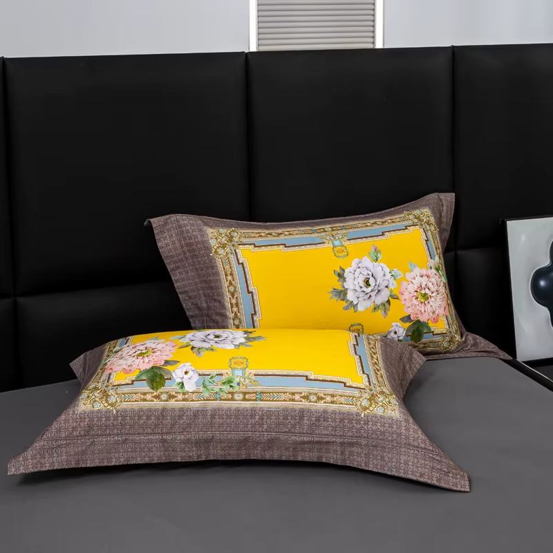 Vintage Floral 600tc Egyptian Cotton Bedding Set