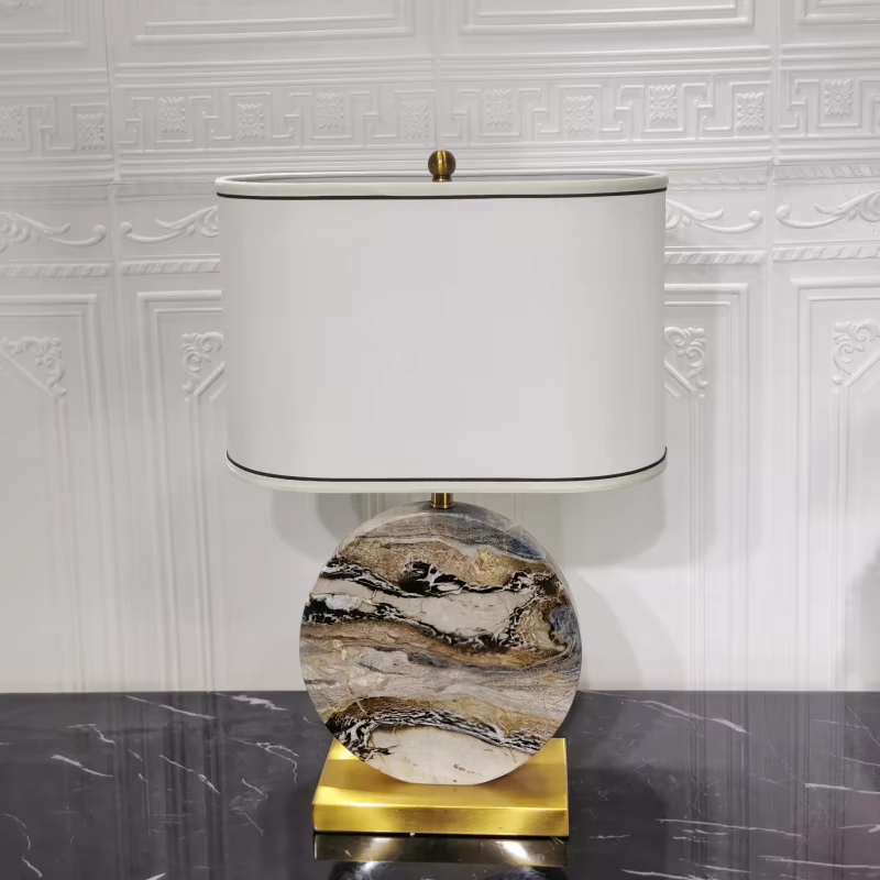Designer Natural Marble Desk Lights
