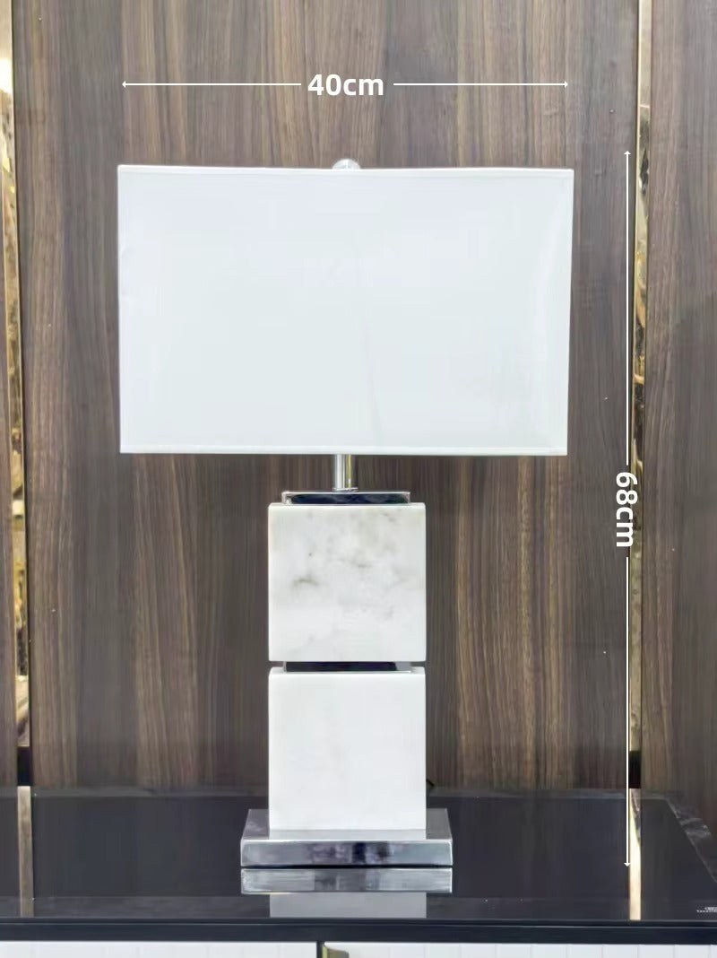 Modern Natural Marble Luxury Lamp
