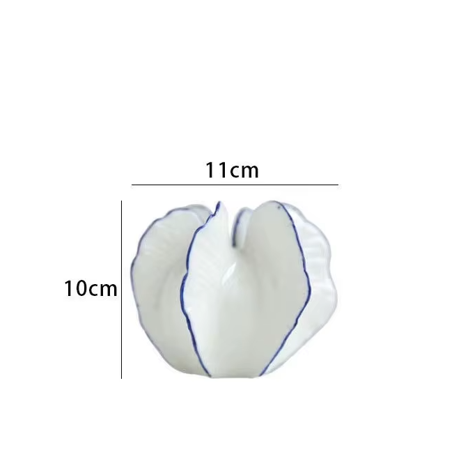 Nordic Creative Starfruit Shaped Ceramic Vase