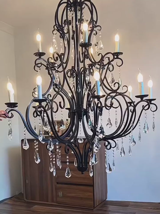 Vintage Black Pendant Light